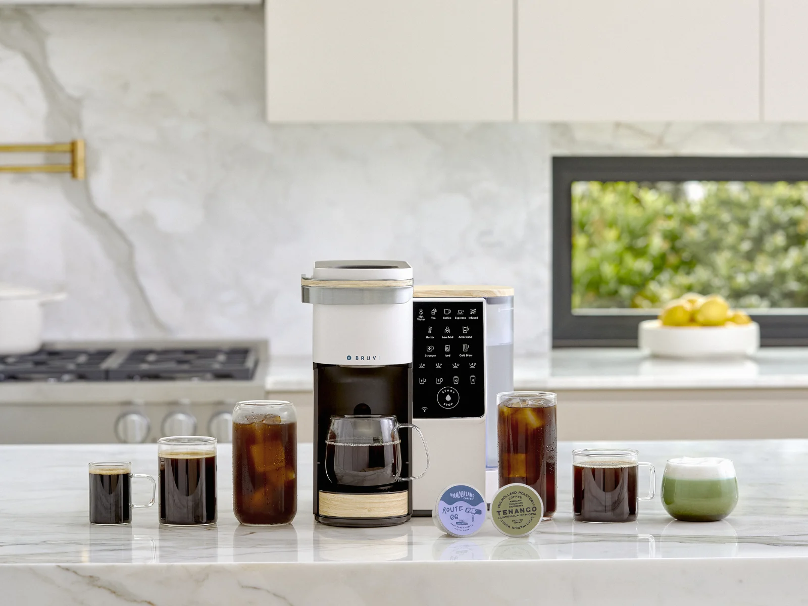Bruvi Coffee Maker Bundle – Coffee and Espresso Gift Idea
