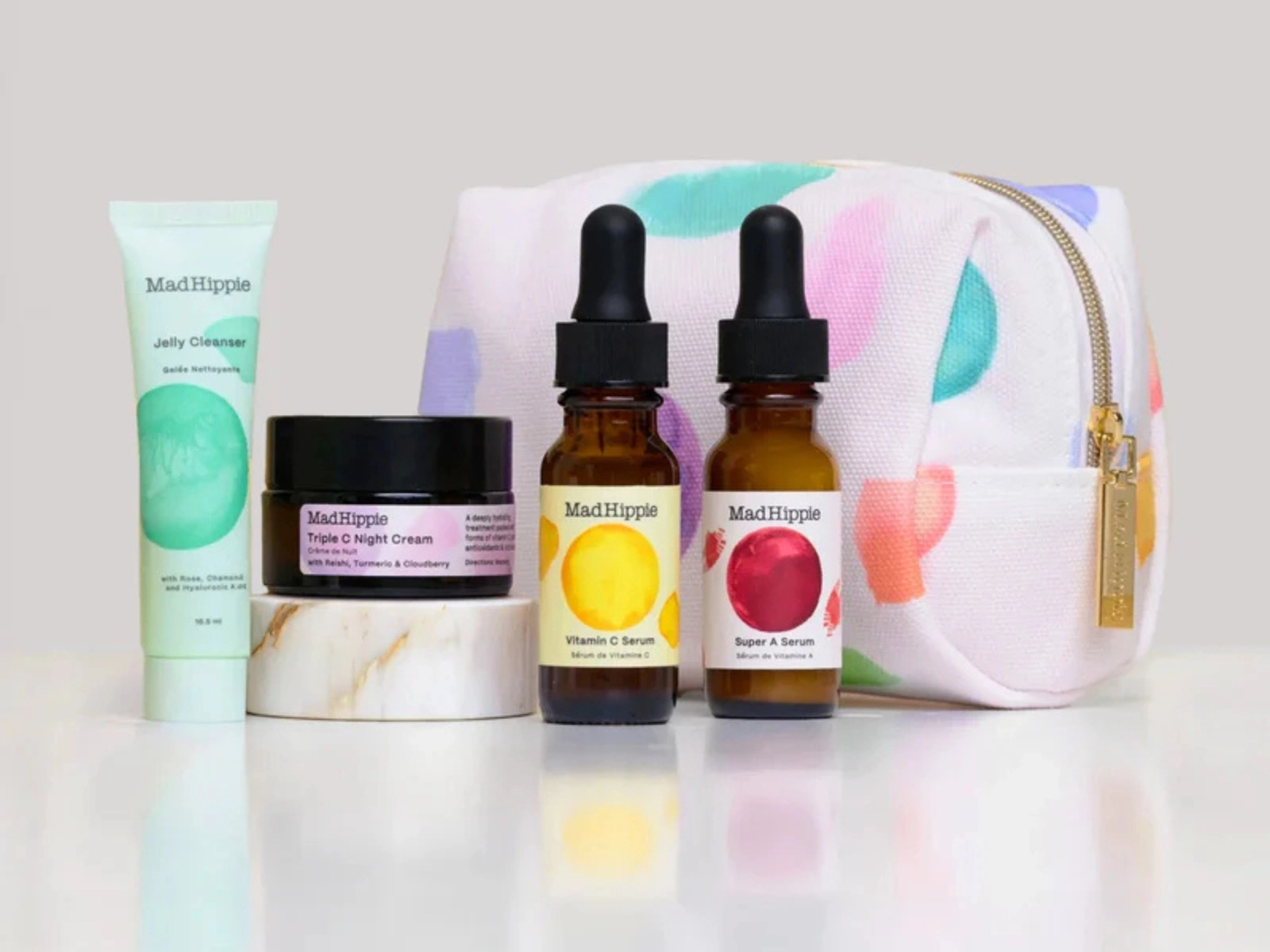 Mad Hippie skincare travel kit