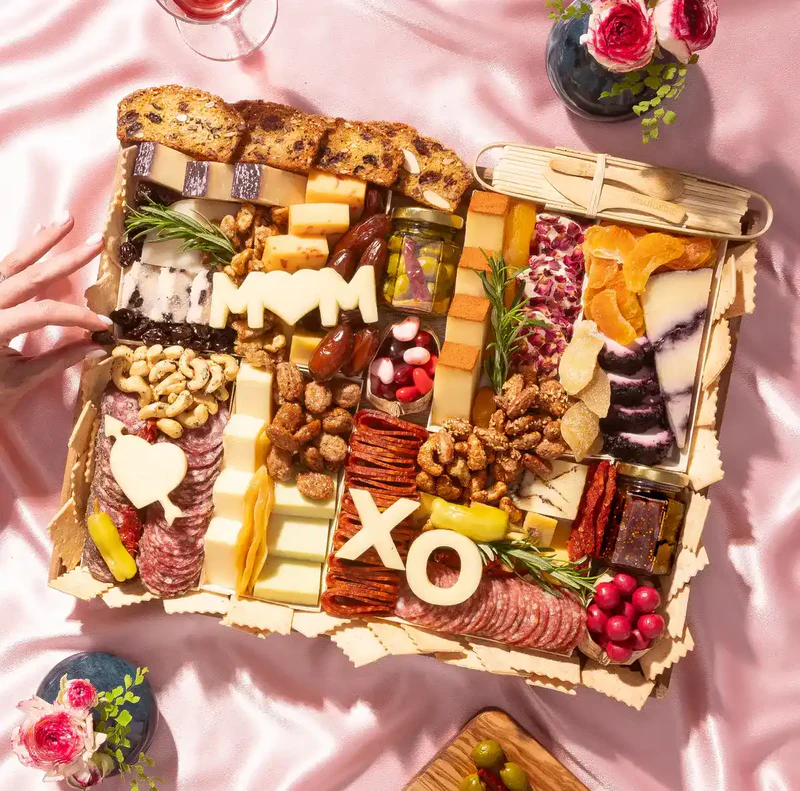 Mother's Day Large Cheese & Charcuterie Board
