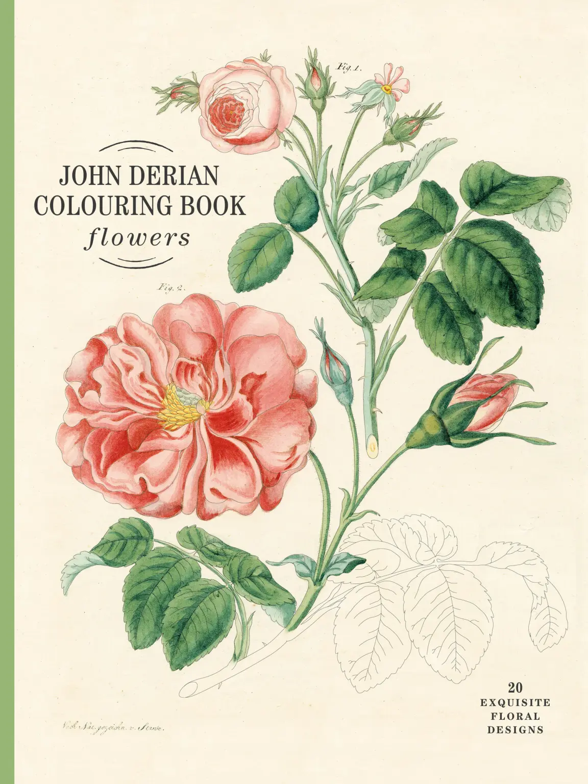 Excerpted from John Derian Colouring Book: Flowers by John Derian (Artisan Books). Illustrations by John Derian. Copyright © 2026.