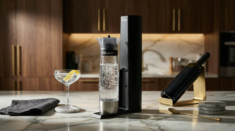 Fritaire - Fizze Sparkling Water Maker Hosting Gift on Table