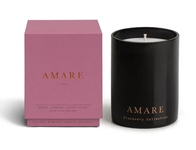 Vancouver Candle Co AMARE pink package