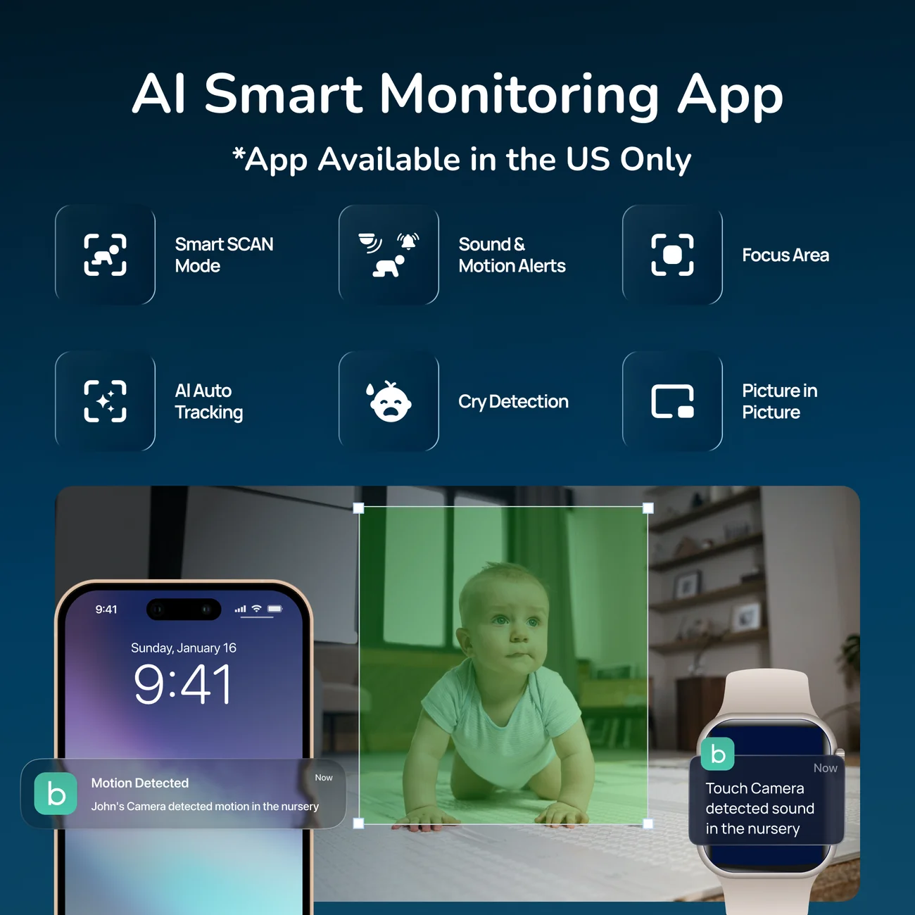 Babysense Baby Monitor 