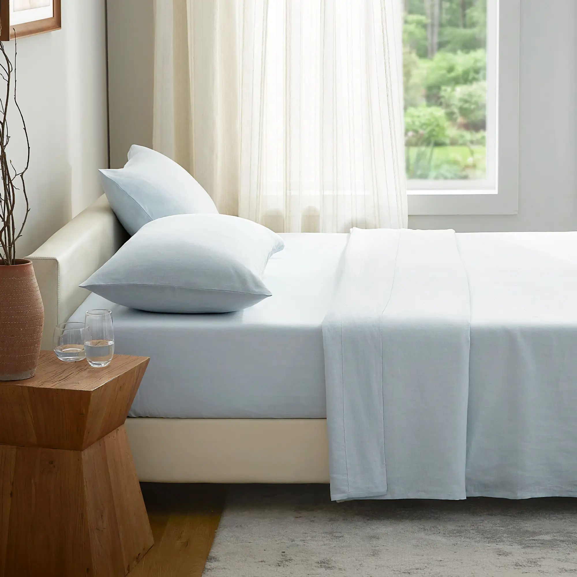 Sleep Zone - European Linen Sheet Set