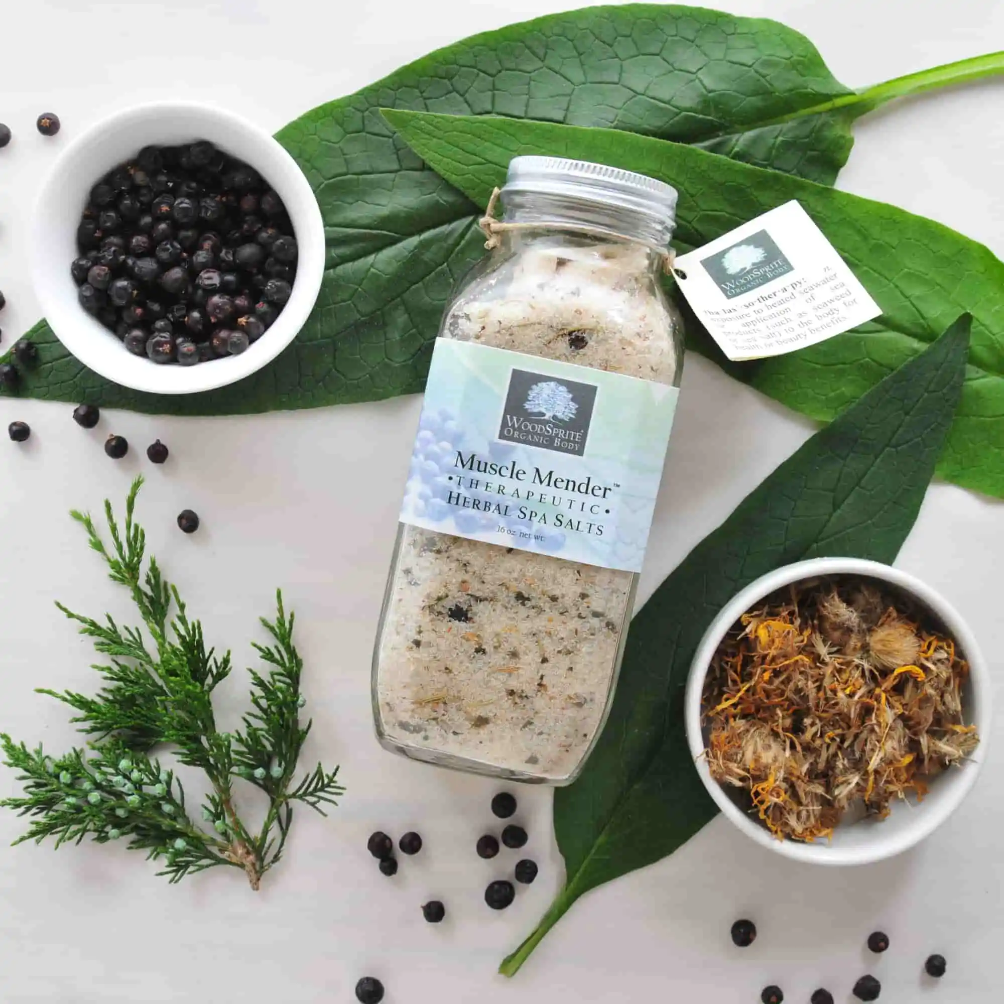 wellness at home with muscle mender bath salts